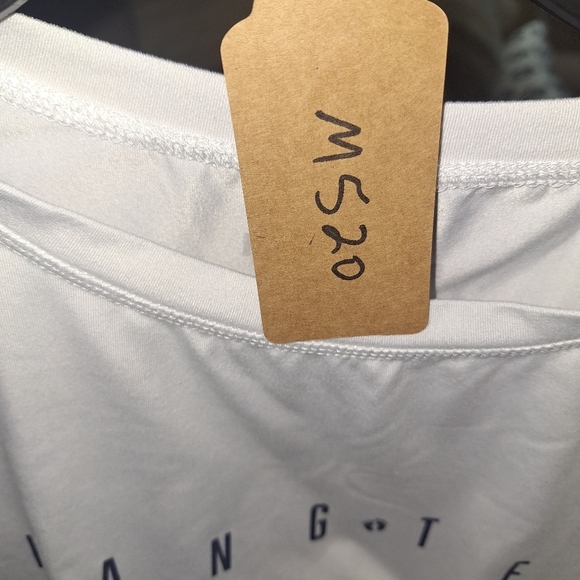 Hang Ten White Long Sleeve Tee Classic Comfort With A SPF 50 Material. 2XL - Picture 7 of 8